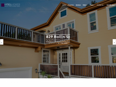 hysellhomes.com snapshot