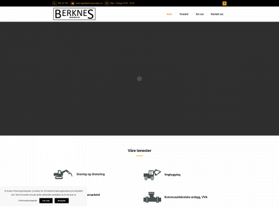 berknesmaskin.no snapshot