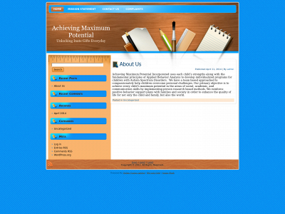 achievingmaximumpotential.com snapshot