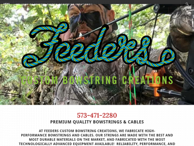www.feederscustombowstringcreations.com snapshot