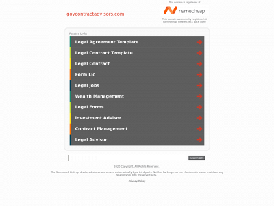 govcontractadvisors.com snapshot