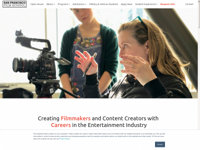 sanfranciscofilmschool.edu snapshot