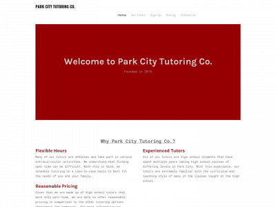 pctutoringco.weebly.com snapshot