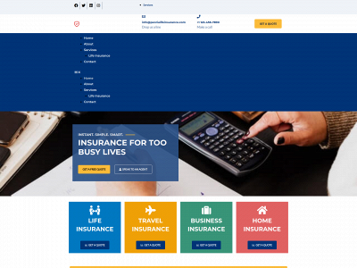 peorialifeinsurance.com snapshot