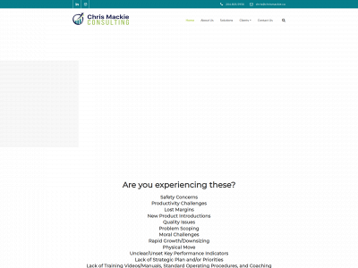 chrismackie.ca snapshot