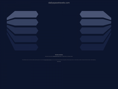 dailyspacetravels.com snapshot