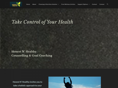 honestnhealthy.com snapshot