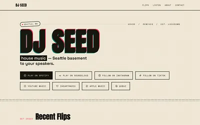 djseed.com snapshot