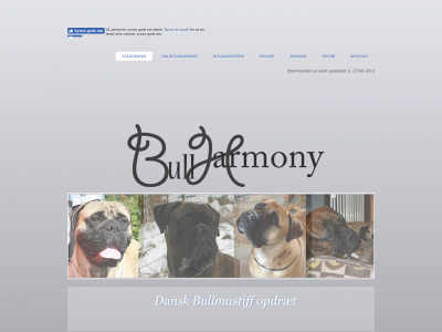 bullharmony.dk snapshot