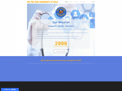 uclapremedcommunity.weebly.com snapshot