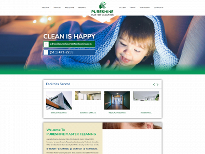 www.pureshinemastercleaning.com snapshot