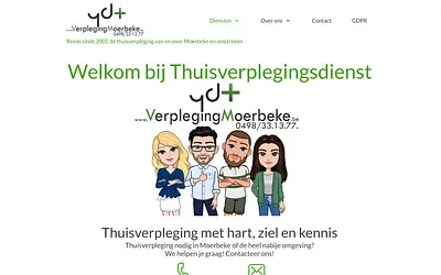 verplegingwachtebeke.be snapshot