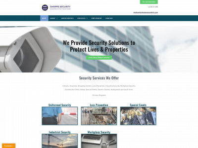 sharpesecurity5.com snapshot