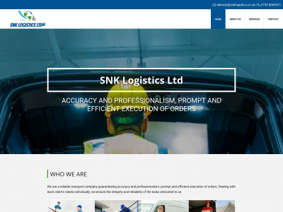 snklogistics.co.uk snapshot