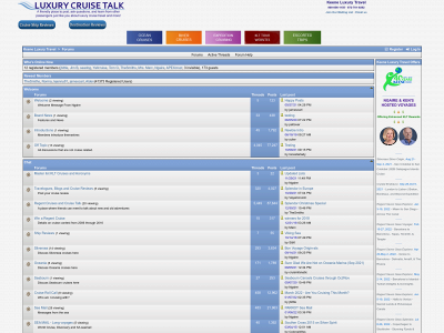 luxurycruisetalk.com snapshot