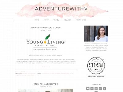 adventurewithv.com snapshot