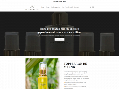 pureoriental.nl snapshot