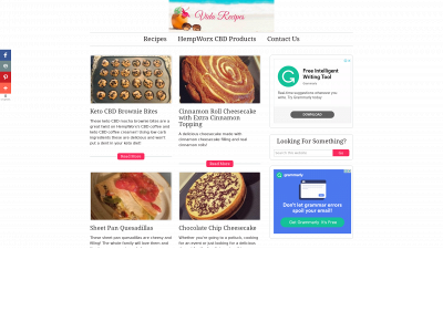 vidarecipes.com snapshot
