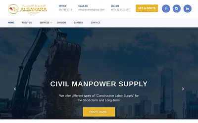 alsaharagroup.com snapshot