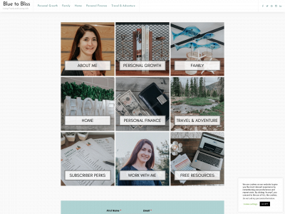 bluetobliss.com snapshot