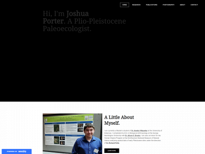 www.joshuajporter.com snapshot