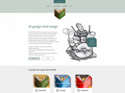 atgangemedsange.dk snapshot