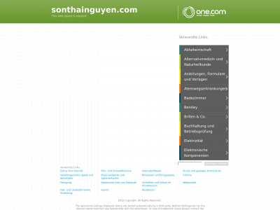 sonthainguyen.com snapshot