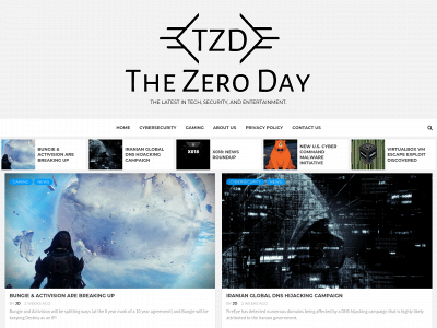 thezeroday.net snapshot