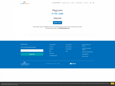 peg.com snapshot