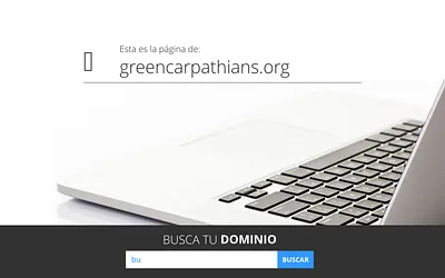 greencarpathians.org snapshot