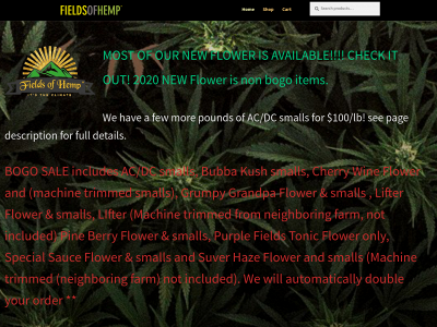 fieldsofhempllc.com snapshot