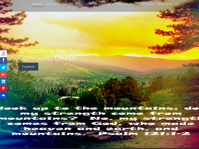 hardestycommunitychurch.com snapshot