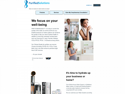 purifiedsolutions.net snapshot