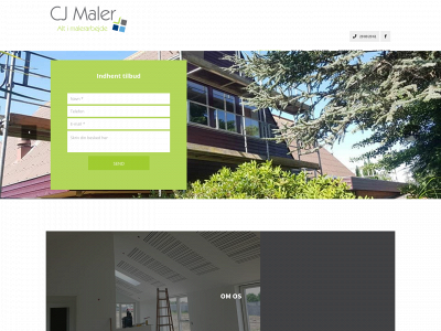 cjmaler.dk snapshot