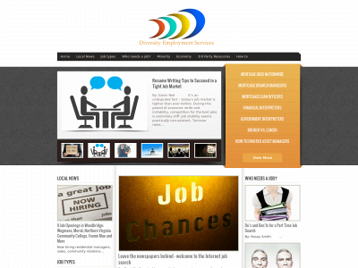 diversityemploymentservices.com snapshot