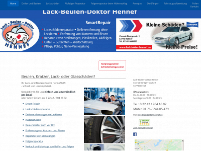 lackdoktor-hennef.de snapshot