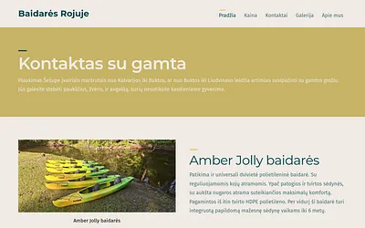 baidaresrojuje.lt snapshot