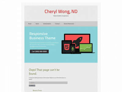 cherylwongnd.com snapshot