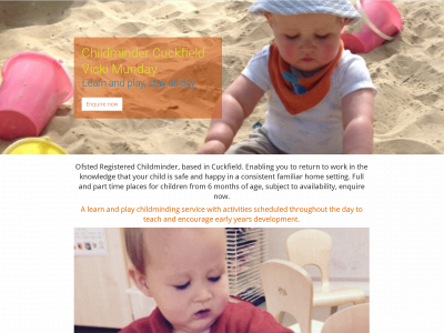 childmindercuckfield.co.uk snapshot
