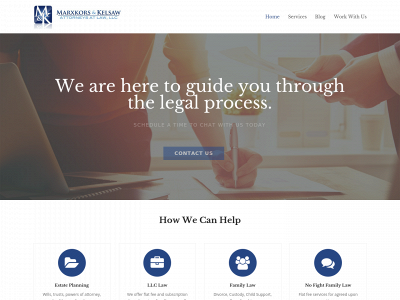 mklegalsolutions.com snapshot