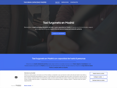 www.taxigrancapacidadmadrid.es snapshot