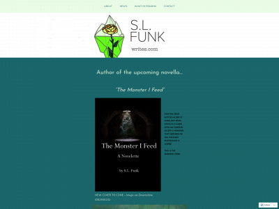 slfunkwrites.com snapshot