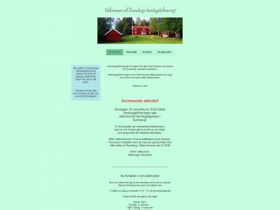 svanskogshembygdsforening.se snapshot