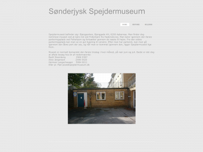 spejdermuseum.dk snapshot