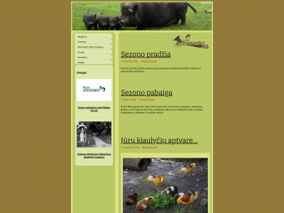 ivanauskaszoo.lt snapshot