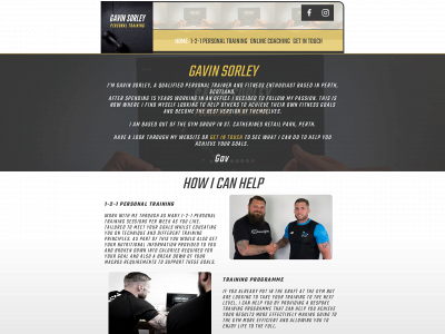 gavsorleypersonaltrainer.co.uk snapshot