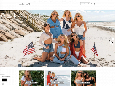 altamareboutique.com snapshot