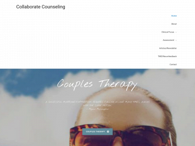 collaboratecounseling.com snapshot