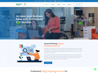 indeedseo.com snapshot