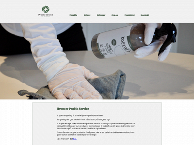probioservice.dk snapshot